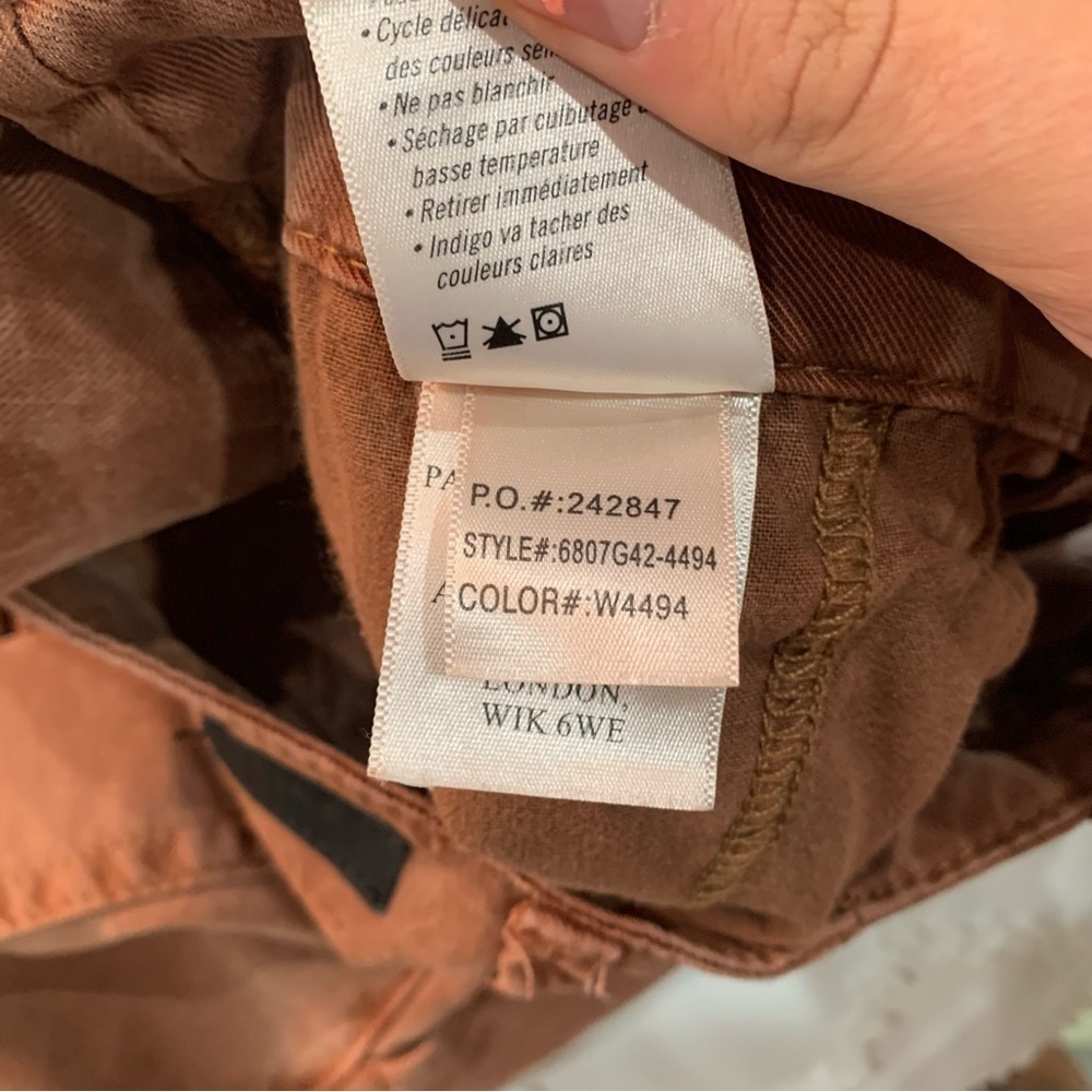 Paige Jeans Carly Wide Leg in Vintage Mocha - Picture 8 of 10